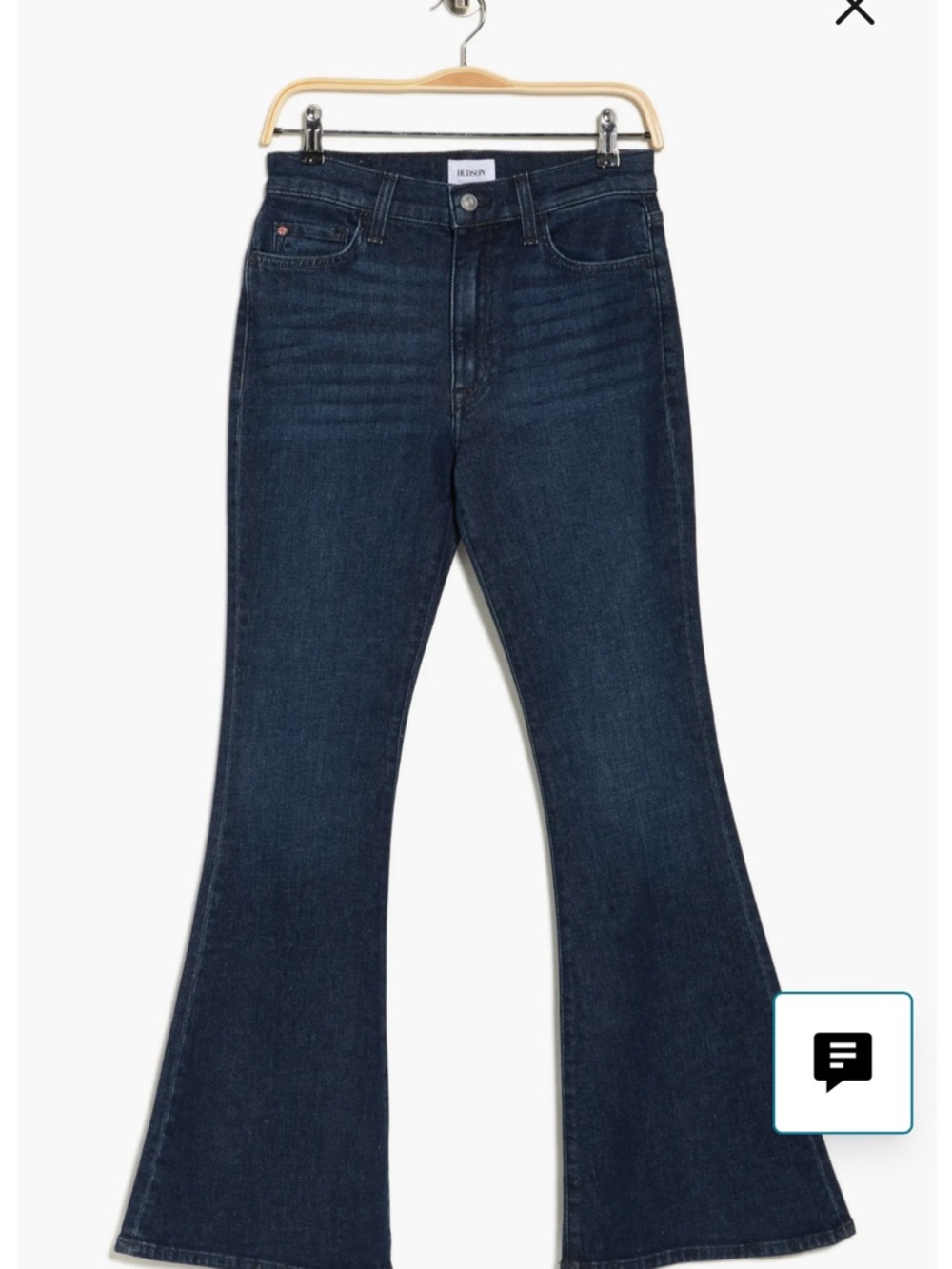 Hudson Heidi High Rise Flare Jeans- Size 25